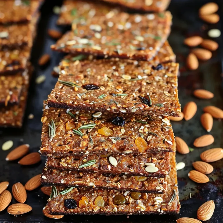 Crispy Fruit Nut Crackers: Easy Homemade Recipe