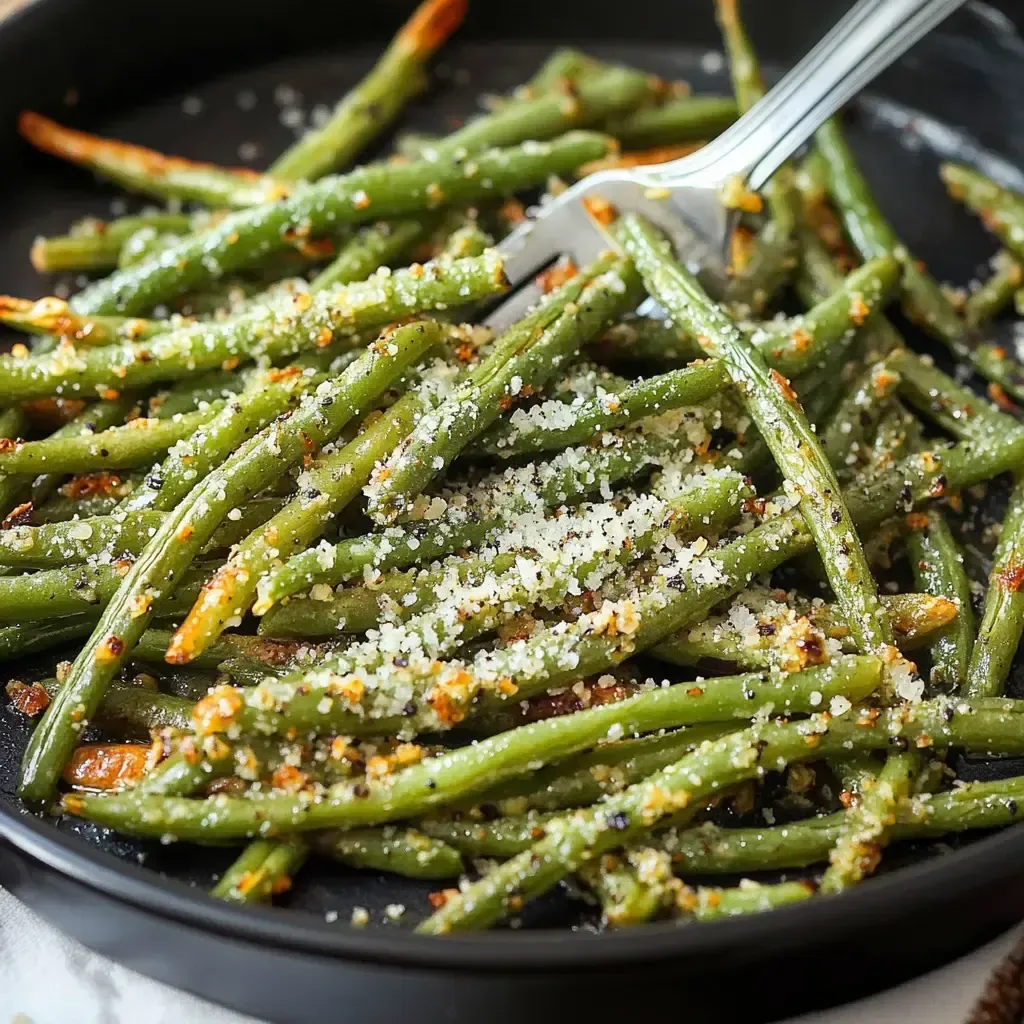 Crispy Parmesan Green Beans Recipe