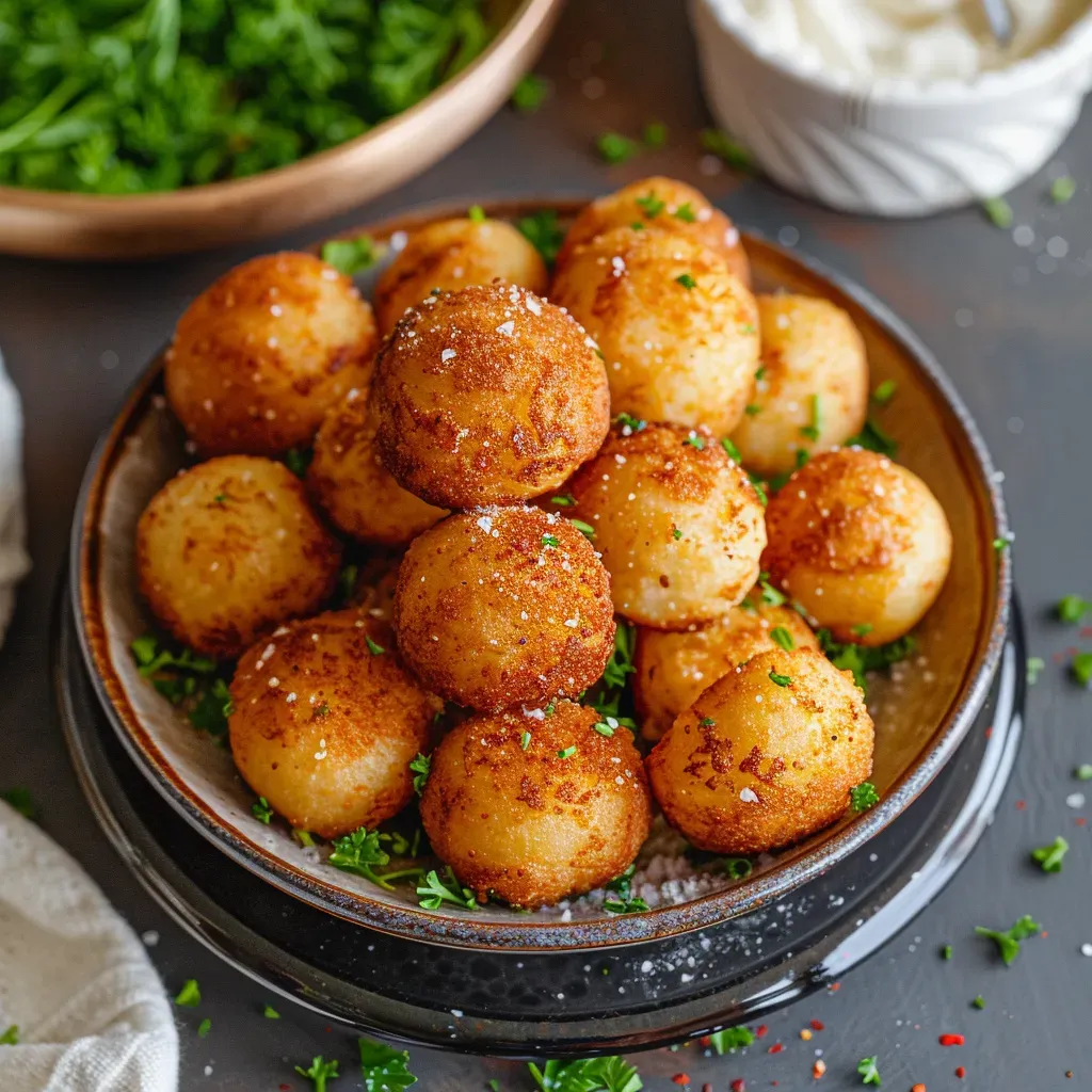 Crispy Potato Pops Recipe