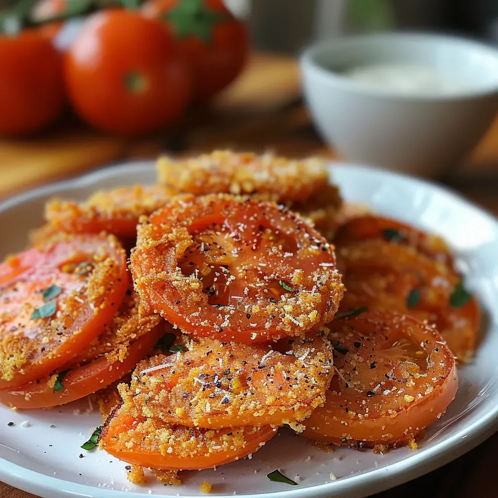 Crispy Red Tomato Recipe: A Fried Delight