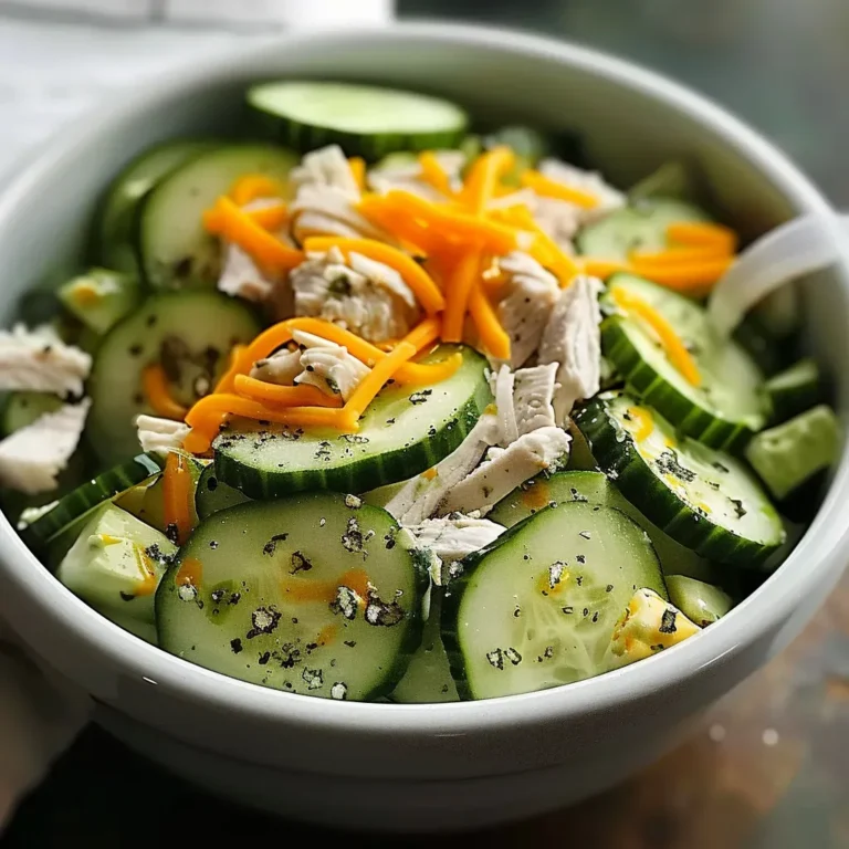 Crunchy Cucumber Salad Recipe: Healthy & Delicious Snack Bowl