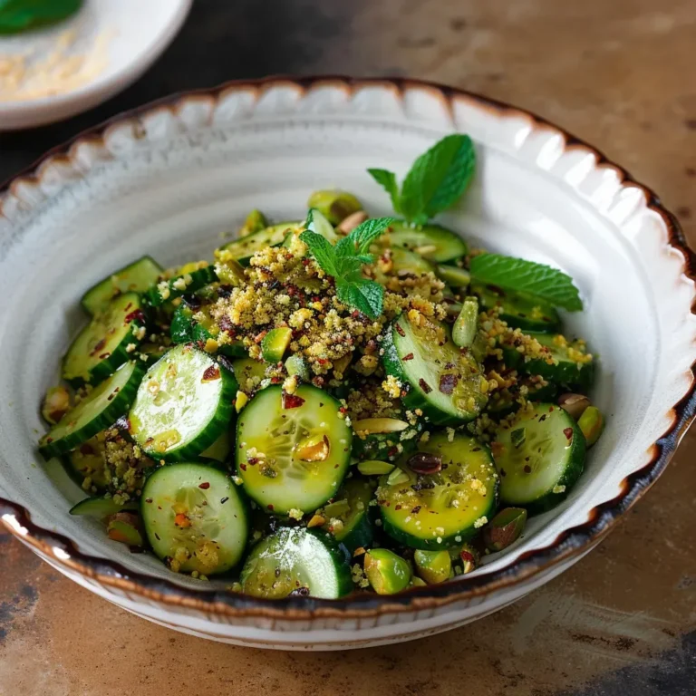 Crunchy Smashed Cucumber Salad Recipe