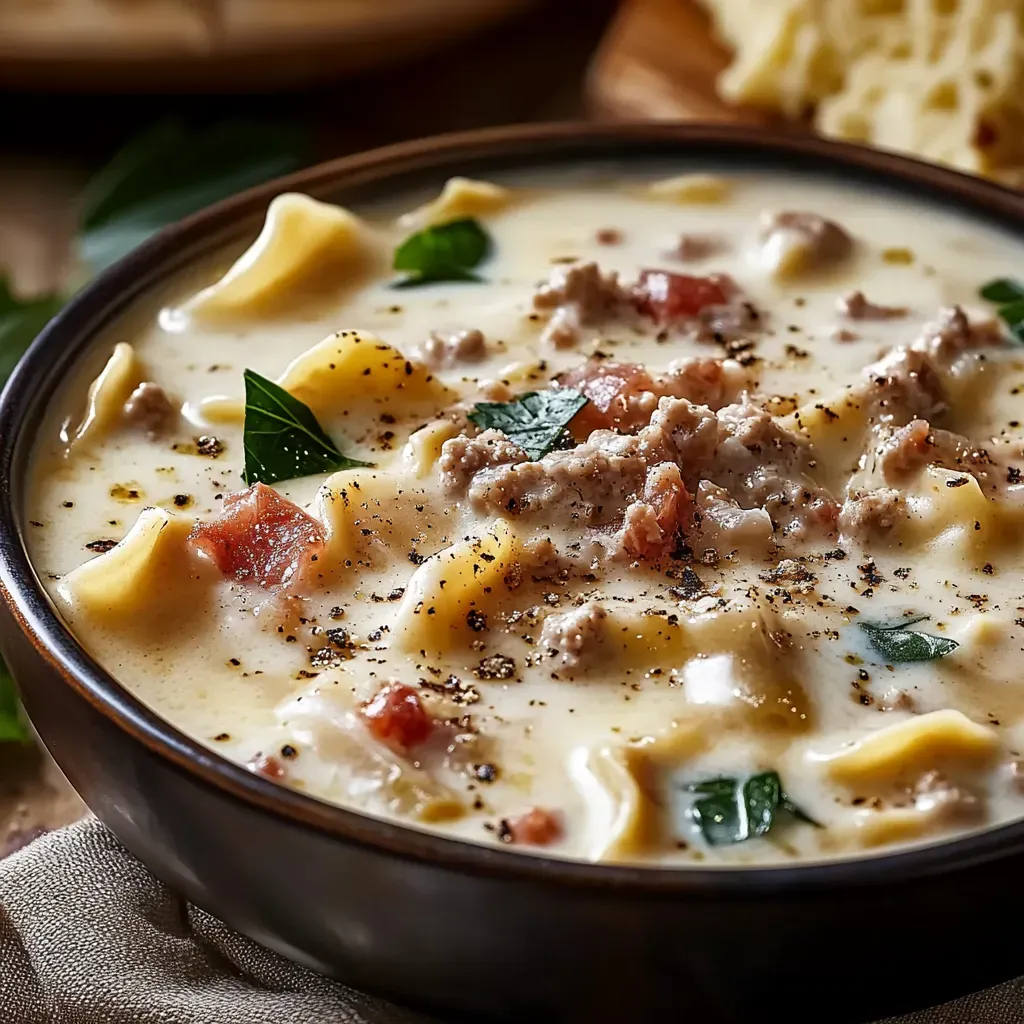 Decadent Alfredo Lasagna Soup Recipe