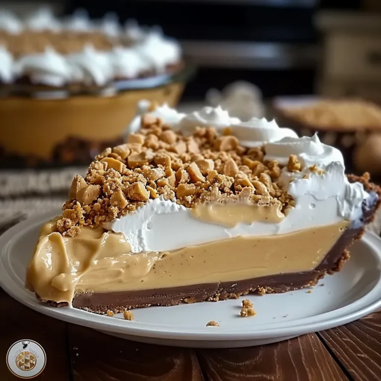 Decadent Amish Peanut Butter Cream Pie Recipe