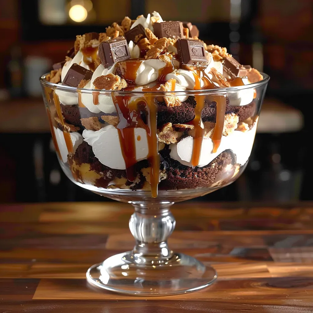 Decadent Chocolate Brownie Trifle Recipe