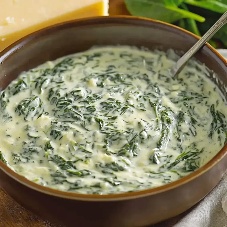 Decadent Creamed Spinach Recipe for a Flavorful Side Dish