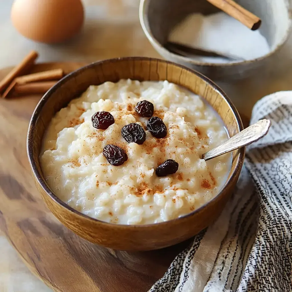 Decadent Creamy Rice Pudding Recipe