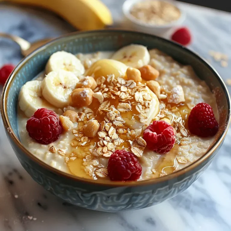Decadent Custard Oatmeal Recipe