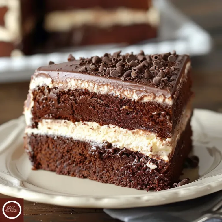 Decadent Italian Chocolate Cake Recipe