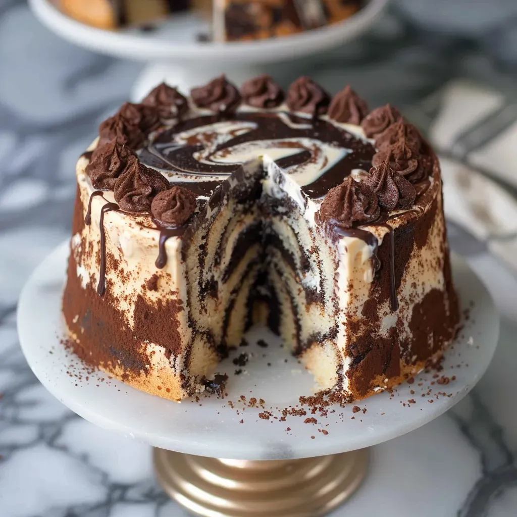 Decadent Marble Cake Recipe