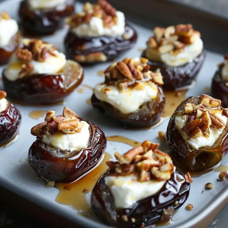 Decadent Mascarpone-Stuffed Dates