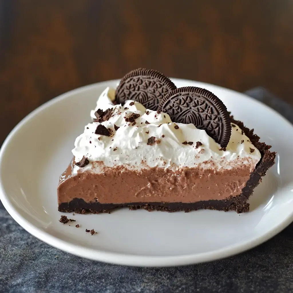 Decadent No-Bake Oreo Mud Pie Recipe