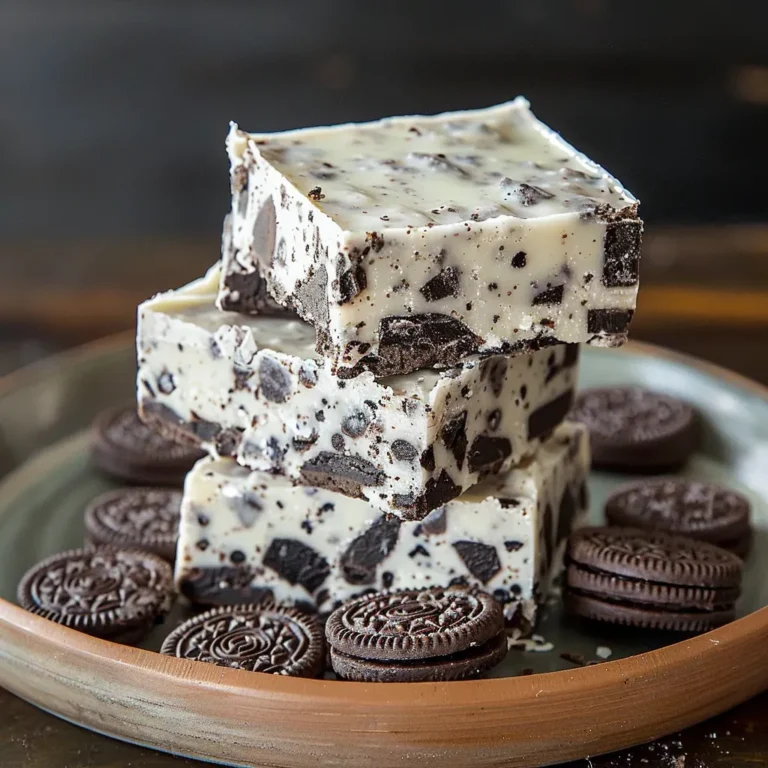 Decadent Oreo Fudge Recipe: Only 3 Ingredients!