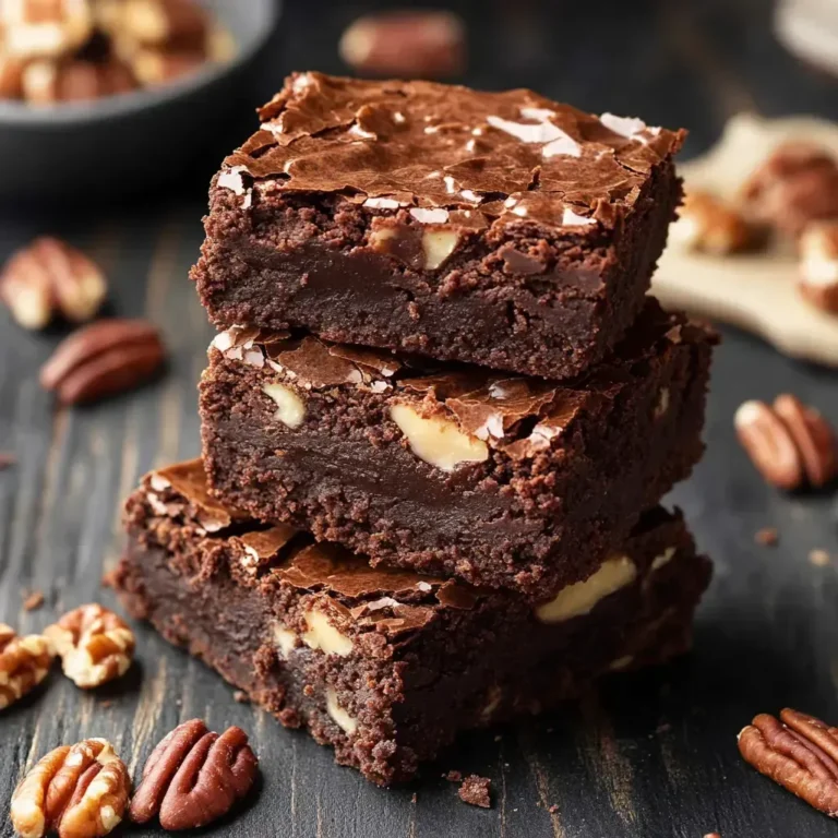 Decadent Pecan Brownies Recipe