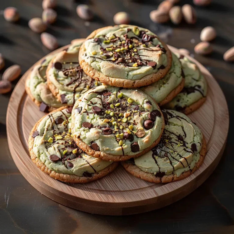 Decadent Pistachio Cream Chocolate Cookie Recipe