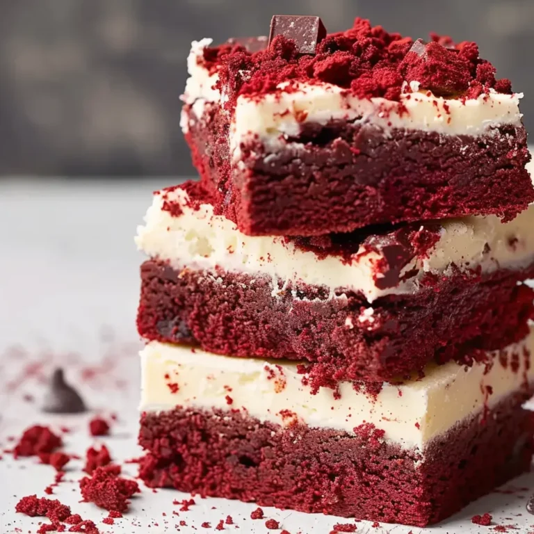 Decadent Red Velvet Brownies Recipe