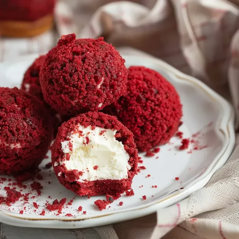 Decadent Red Velvet Cheesecake Bites Recipe