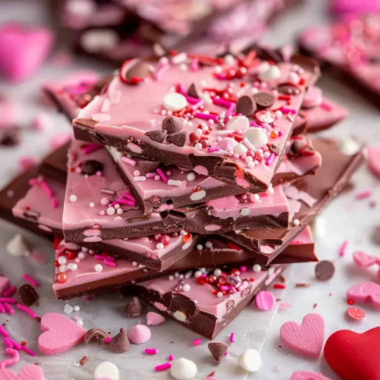 Decadent Valentine's Day Chocolate Bark Recipe