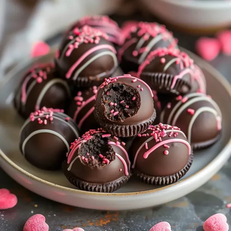 Decadent Valentine's Day No-Bake Oreo Truffles