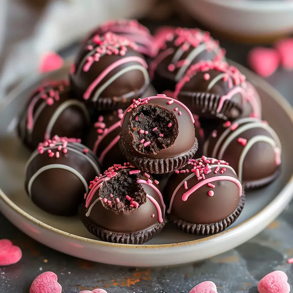 Decadent Valentine's Day No-Bake Oreo Truffles