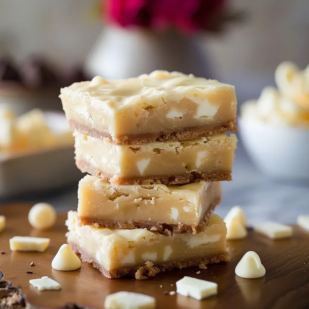 Decadent White Chocolate Brownies: Easy Recipe