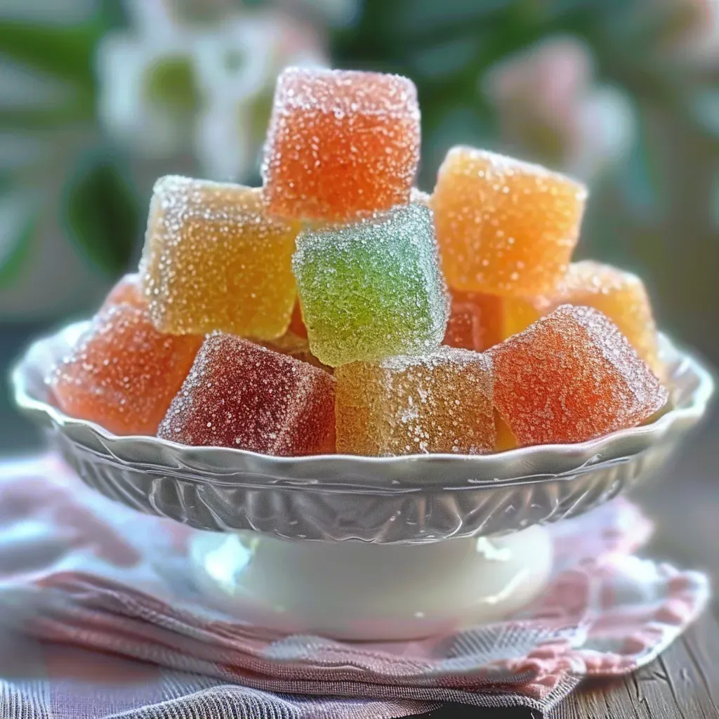 Delicious and Colorful Gumdrop Treats Recipe