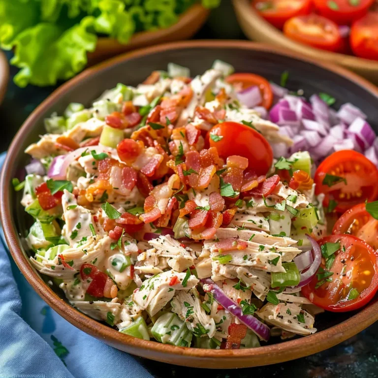 Delicious and Easy BLT Chicken Salad Recipe
