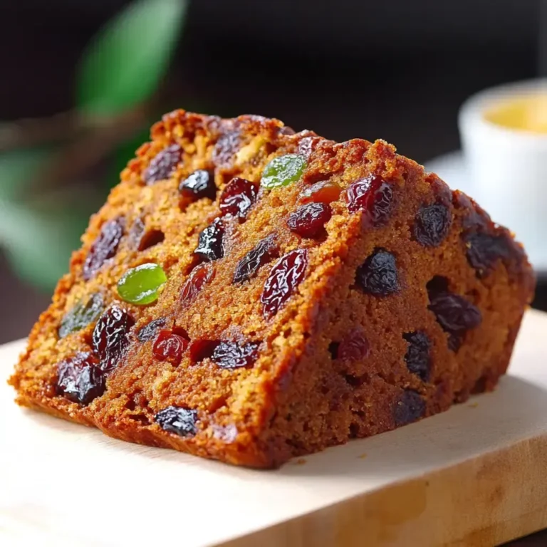 Delicious and Moist Fruit Cake Recipe