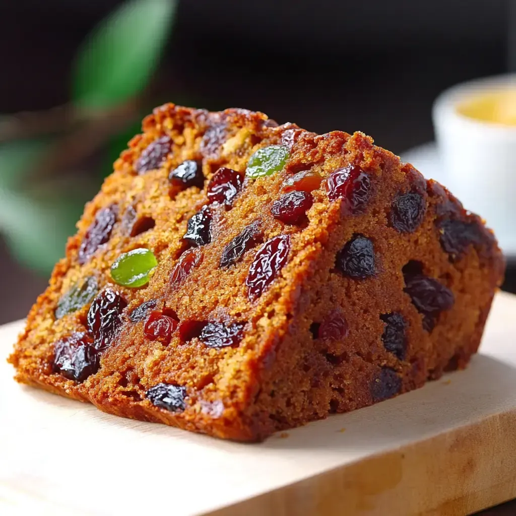 Delicious and Moist Fruit Cake Recipe