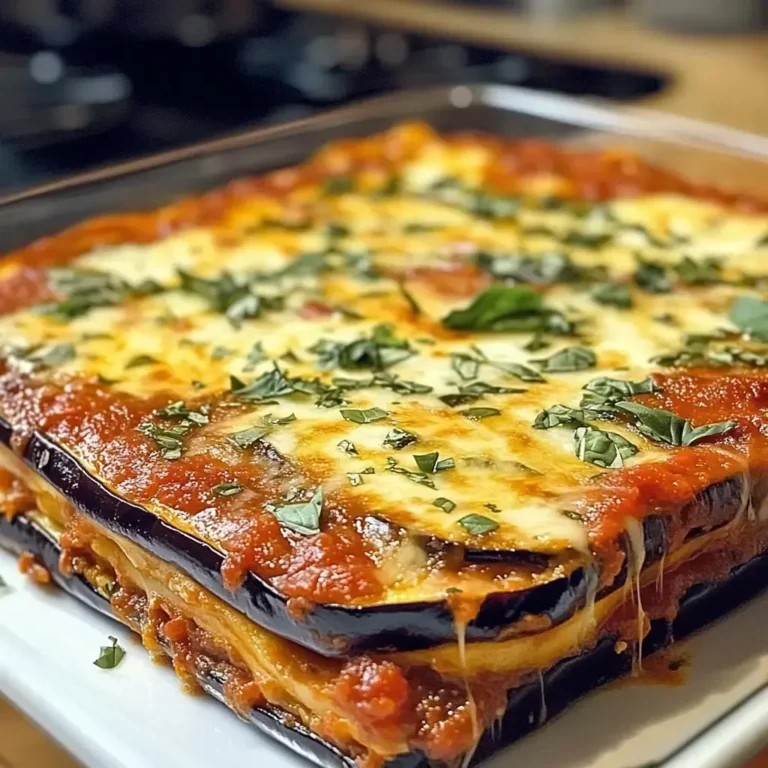 Delicious and Simple Eggplant Lasagna Recipe
