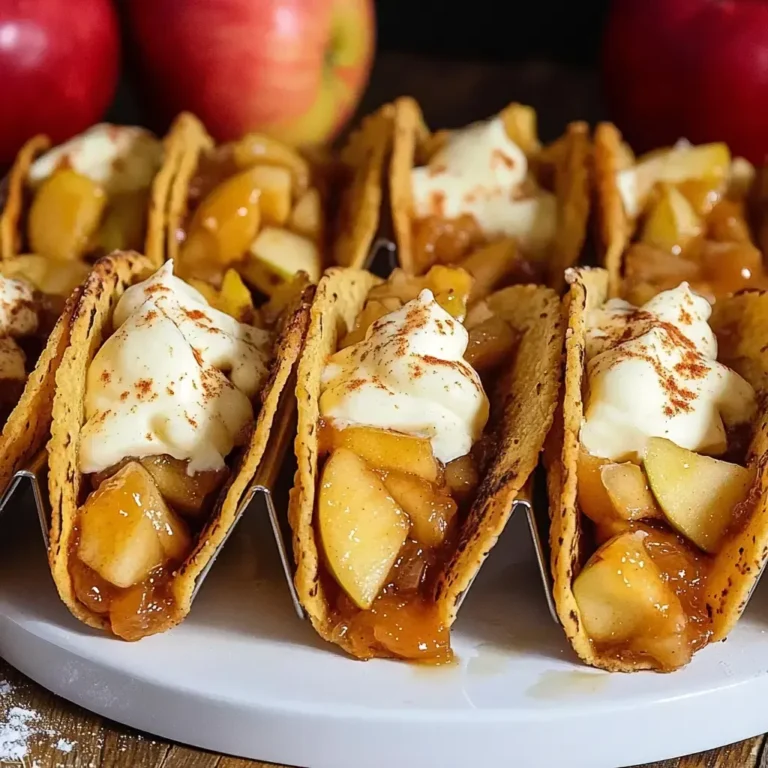 Delicious Apple Cheesecake Tacos Recipe