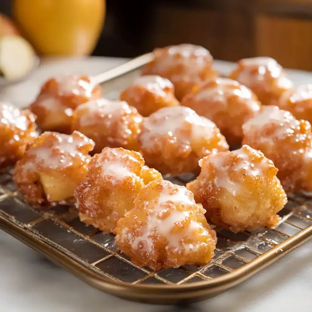 Delicious Apple Fritter Bites Recipe