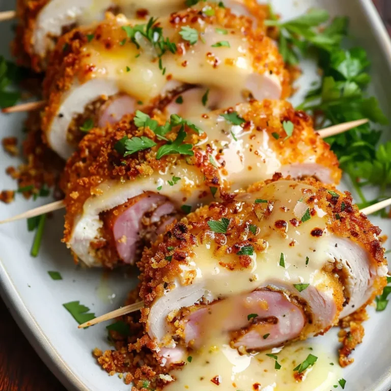Delicious Baked Chicken Cordon Bleu Recipe