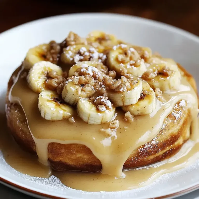 Delicious Banana Bread Cinnamon Rolls