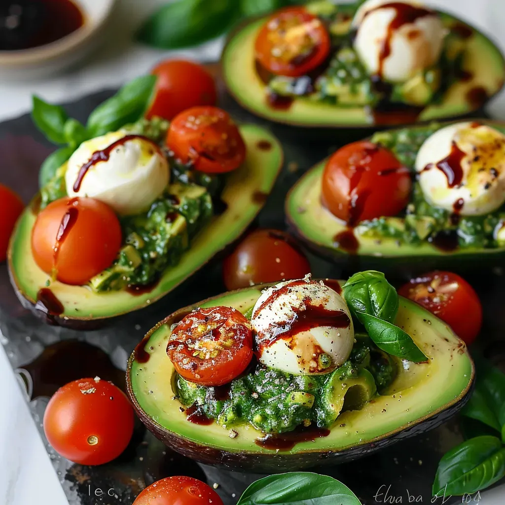 Delicious Caprese Avocado Recipe