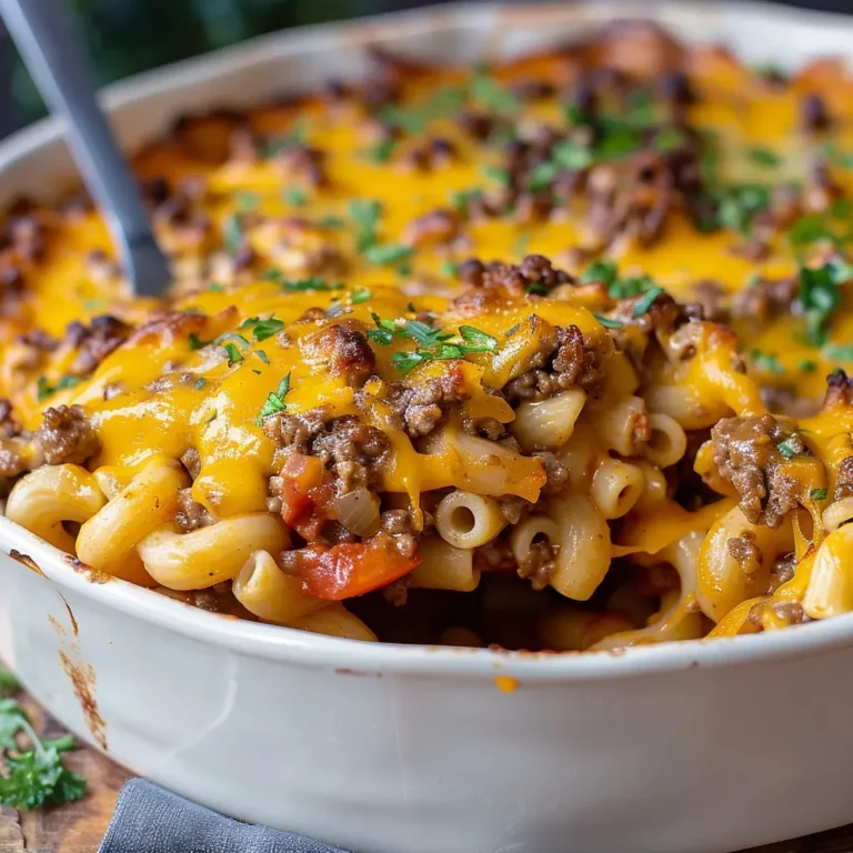 Delicious Cheeseburger Casserole: Easy Recipe for Weeknight Dinner