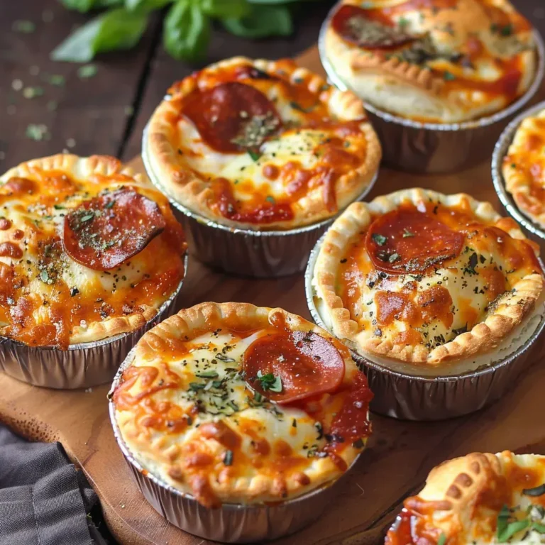 Delicious Cheesy Pizza Pot Pie Recipe