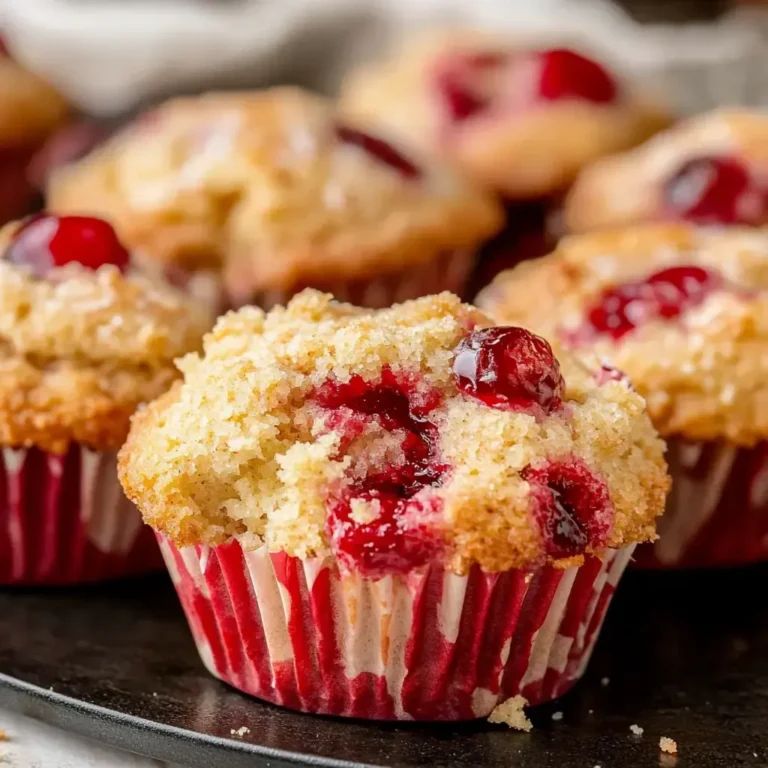 Delicious Cherry Cobbler Muffins Recipe