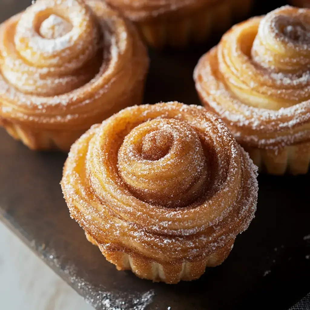 Delicious Churro Cruffins Recipe