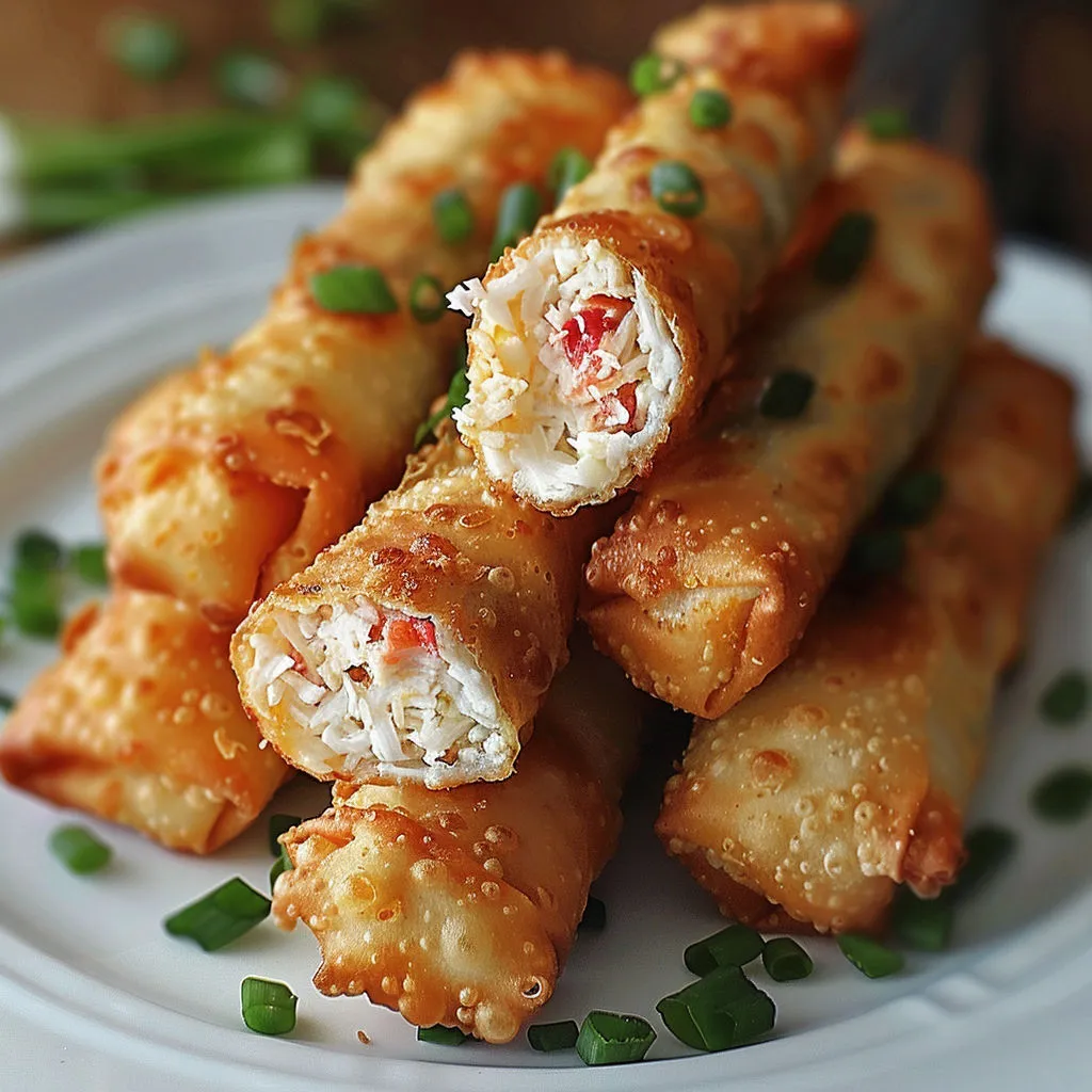 Delicious Crab Cake Egg Rolls: A Tasty Seafood Appetizer