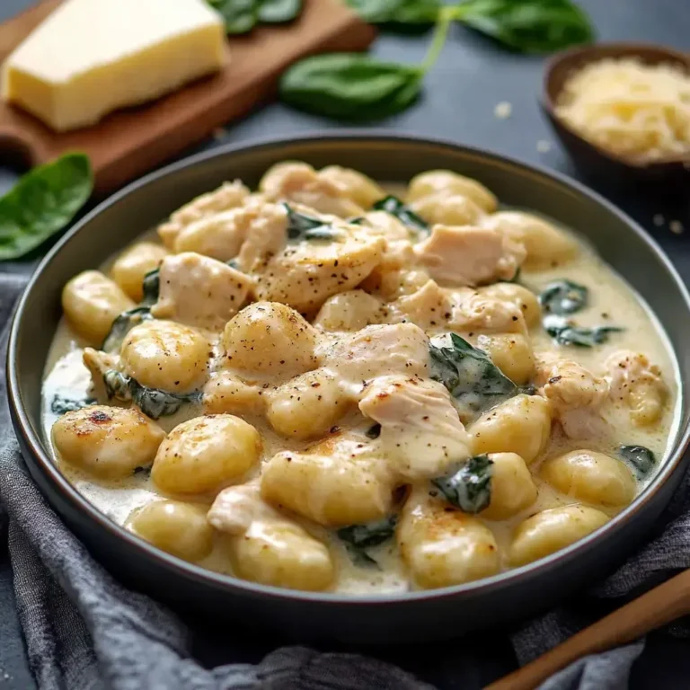 Delicious Creamy Chicken Gnocchi Recipe
