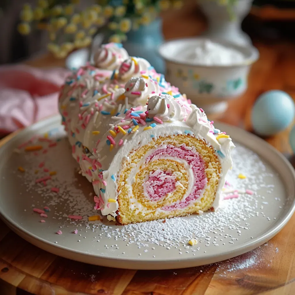 Delicious Easter Cake Roll Recipe
