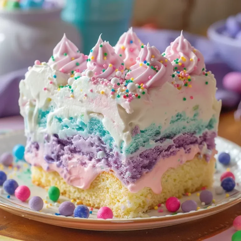 Delicious Easter Poke Cake Recipe
