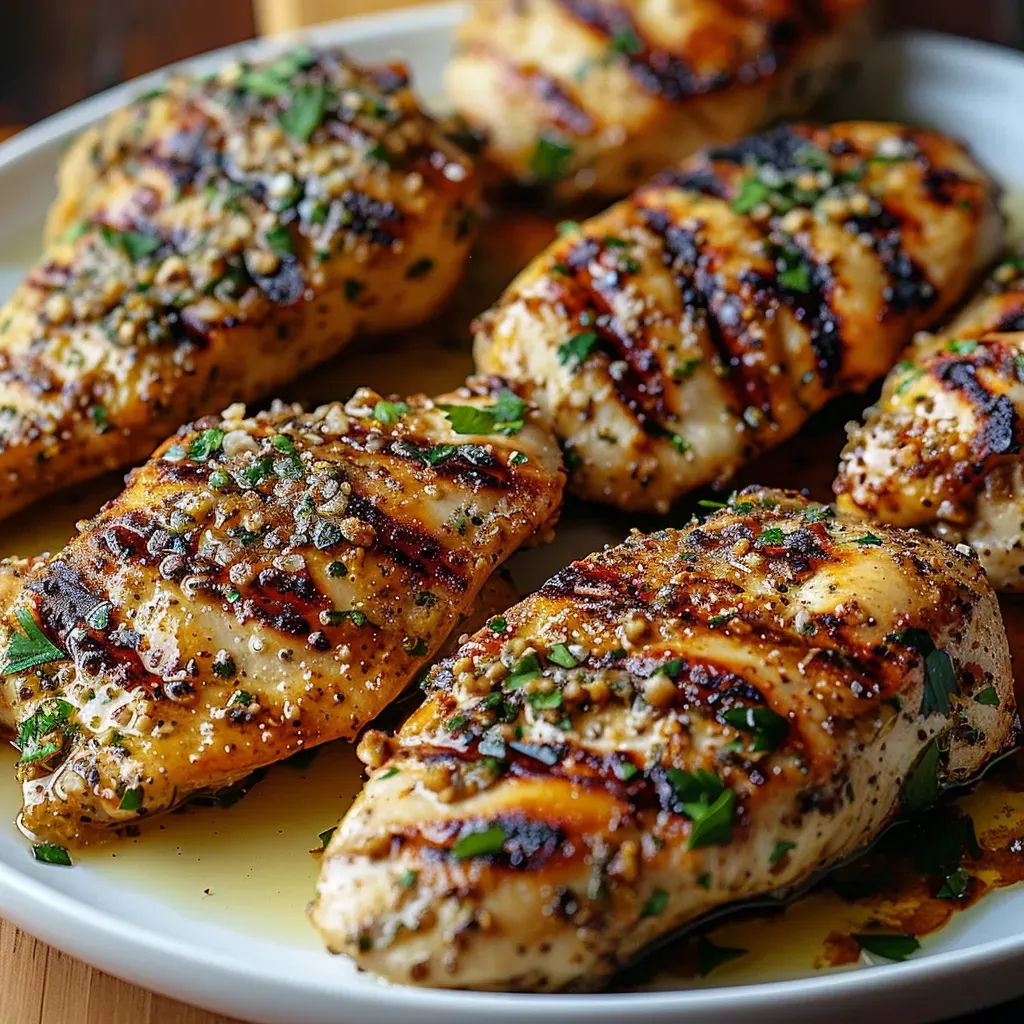 Delicious Garlic Parmesan Grilled Chicken Recipe