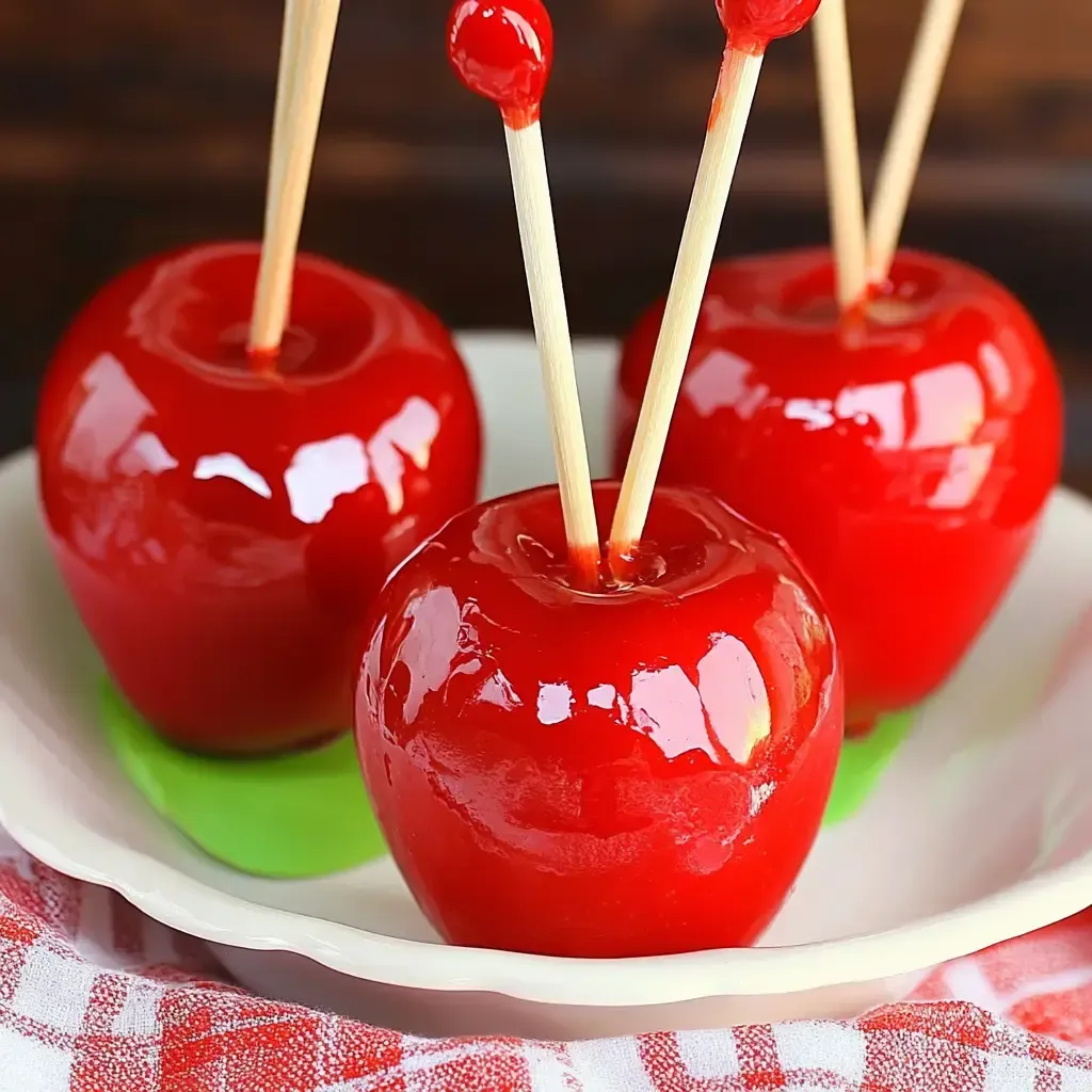 Delicious Homemade Candy Apples Recipe