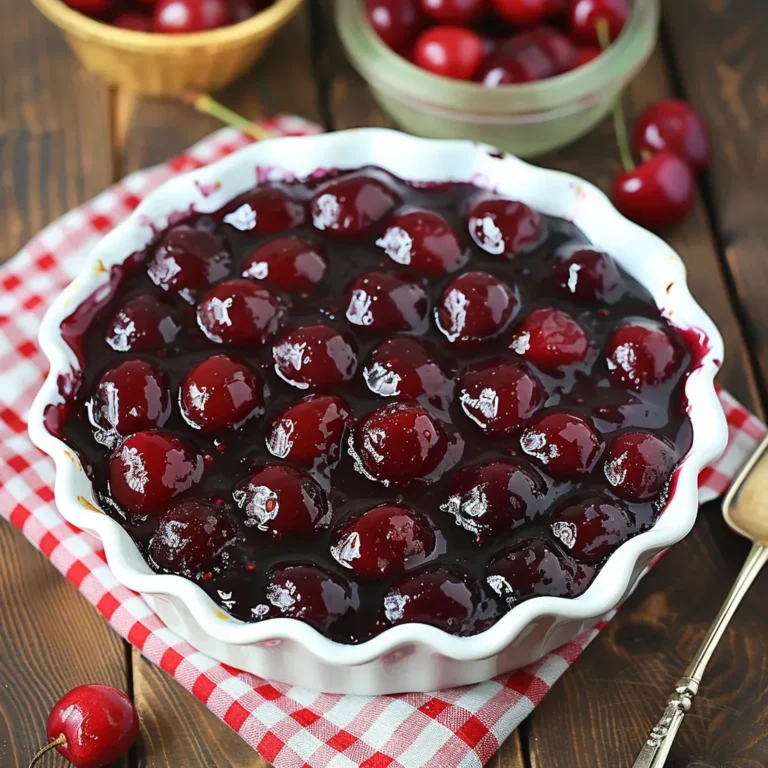 Delicious Homemade Cherry Filling Recipe