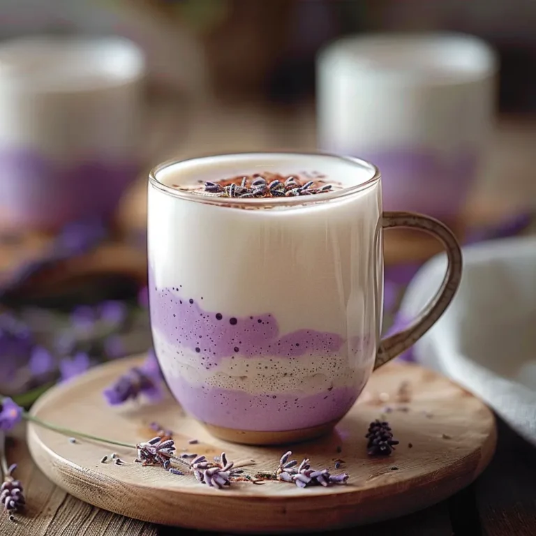 Delicious Lavender Milk Tea Recipe