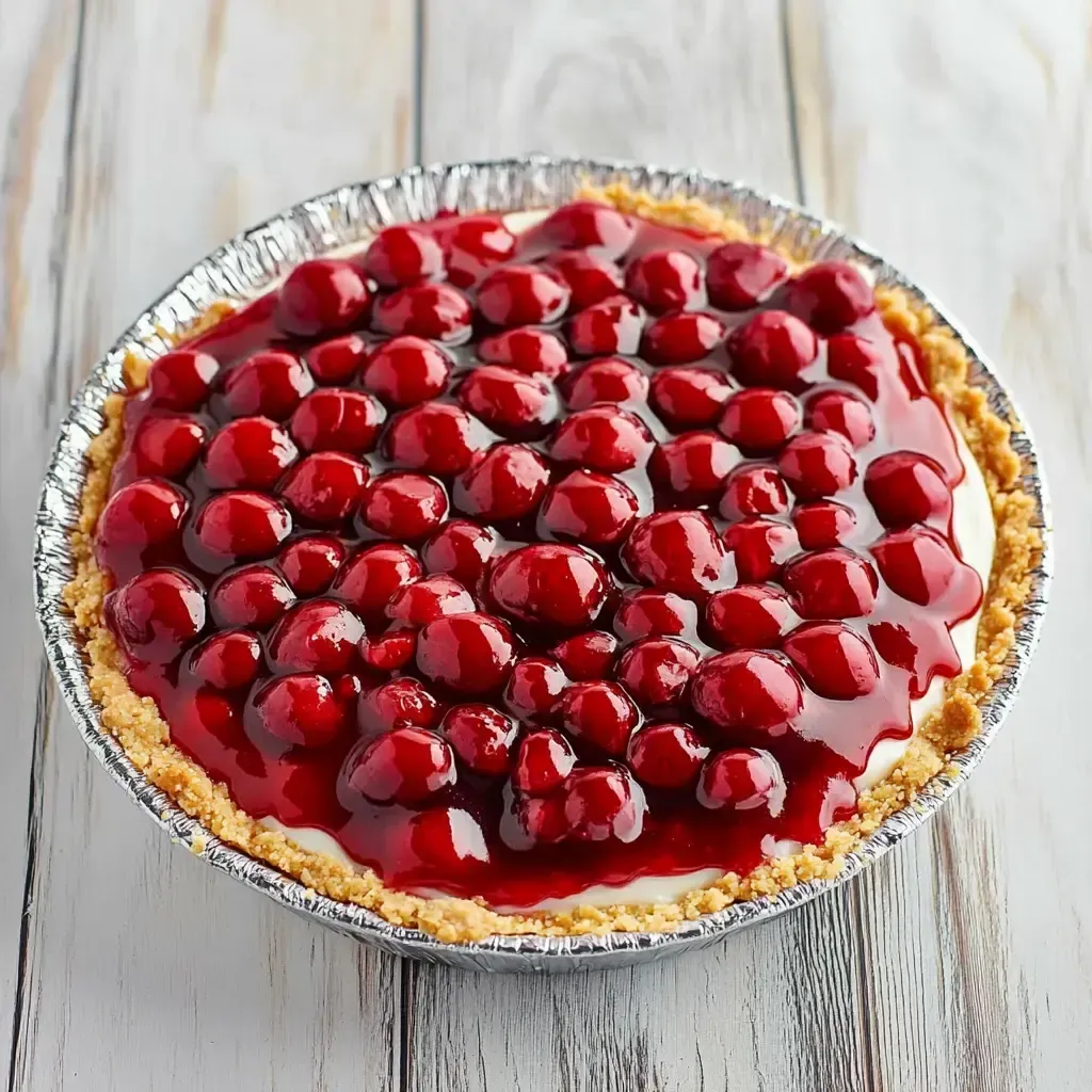 Delicious No-Bake Cherry Pie Recipe