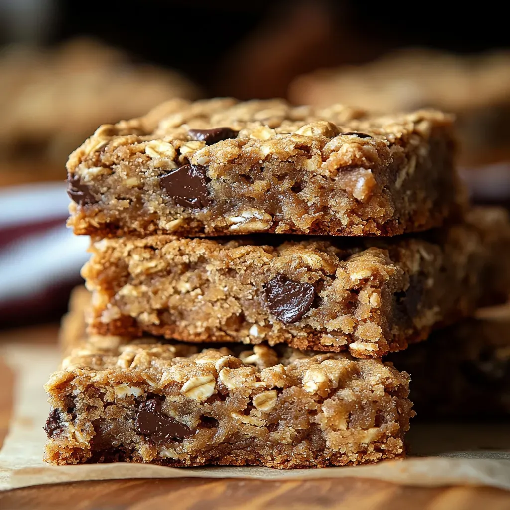 Delicious Oatmeal Cookie Bars Recipe