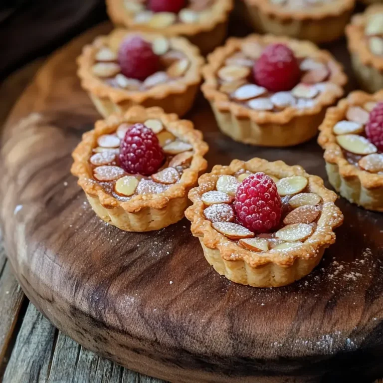 Delicious Raspberry Frangipane Tartlets Recipe